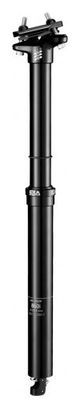 Exa Form 860I Telescopic Seatpost with Internal Cable Routing, Black
