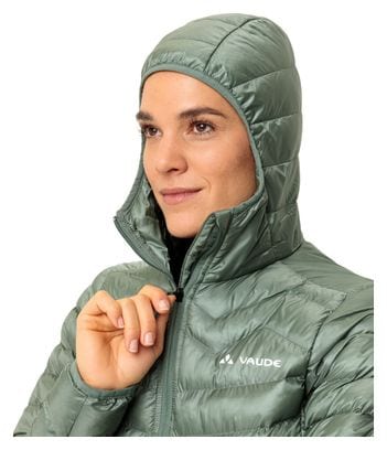 Vaude Batura damesjas met capuchon Groen