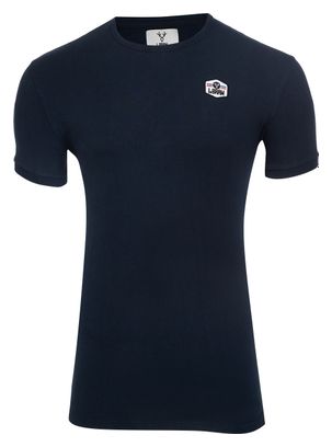 T-Shirt Manches Courtes LeBram Ecusson Bleu Foncé