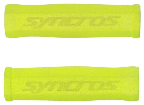 Paire de Grips Syncros Foam Jaune Radium