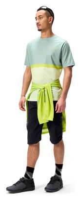 Endura SingleTrack Core II Tech T-Shirt Groen/Geel
