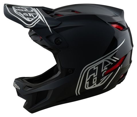 Troy Lee Designs D4 Polyacrylite Mips Black full-face helmet