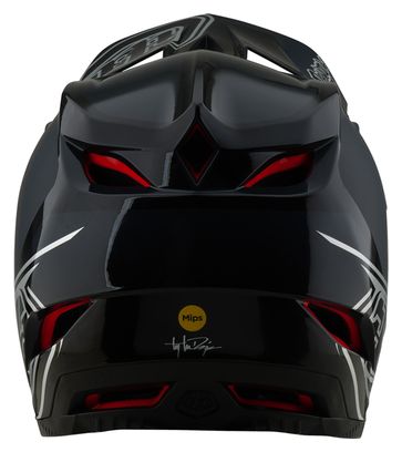 Troy Lee Designs D4 Polyacrylite Mips Black full-face helmet