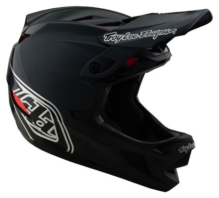 Troy Lee Designs D4 Polyacrylite Mips Black full-face helmet