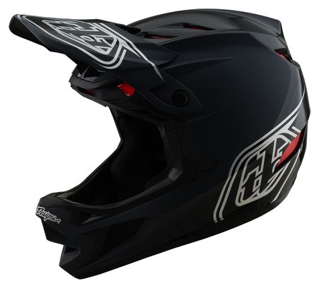 Troy Lee Designs D4 Polyacrylite Mips Black full-face helmet