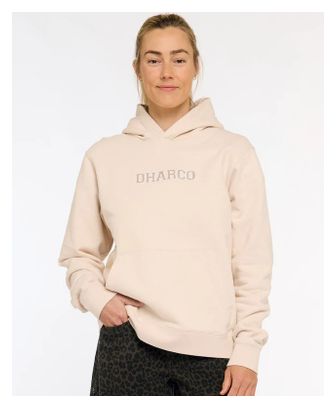 Dharco Felpa con cappuccio rosa 