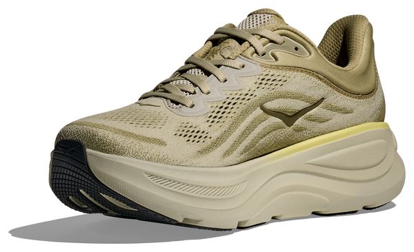 Hoka Bondi 9 Khaki Men's Running Shoes
