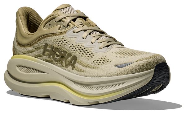 Hoka Bondi 9 Khaki Men's Running Shoes