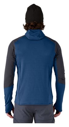 Patagonia R1 Hoody Hooded Fleece Blue Man