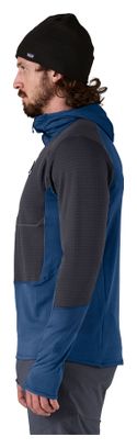 Patagonia R1 Hoody Hooded Fleece Blue Man