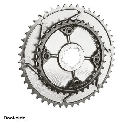 Platos Alugear Aero Golf Ball Direct Mount Sram 3 Tornillos 48-34 Dientes 12/13 Velocidades