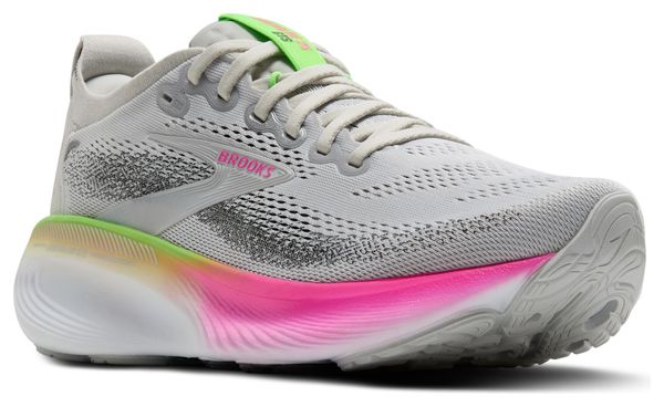 Brooks Adrenaline GTS 25 Running Schuhe Grau/Pink/Grün Women