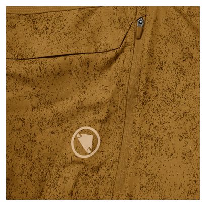 Pantaloncini da MTB Endura Hummvee marroni da uomo