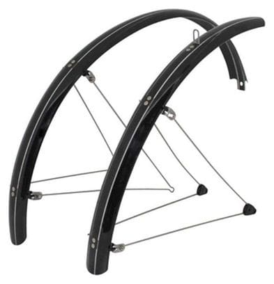 garde boue vtt tringles 26'' country 54mm noir (paire)