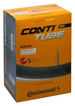 Cámara Continental MTB Wide 29'' Plus Presta 42 mm