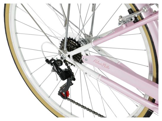 FabricBike Step City - Vélo de route pour femmes 28” Sweet Pink