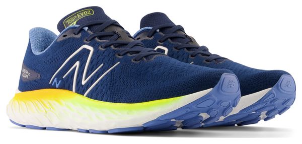 Laufschuhe New Balance Fresh Foam X Evoz v3 Blau Gelb 45.1/2