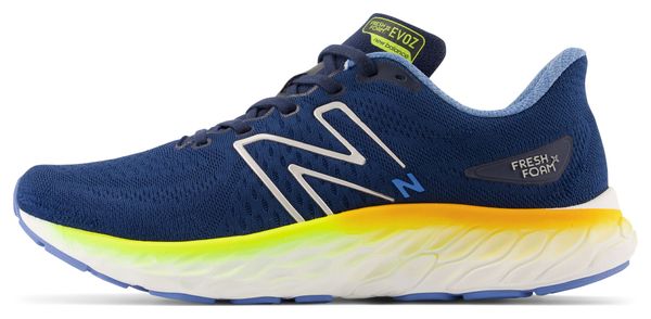 Laufschuhe New Balance Fresh Foam X Evoz v3 Blau Gelb 45.1/2