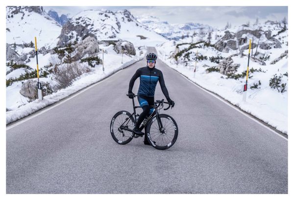 Veste Velo Hiver Rogelli Hero ll - Homme - Bleu/Noir