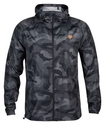 FOX Head Camo Windbreaker Black