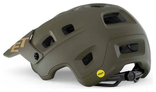 Casque Met Terranova Mips Vert Khaki