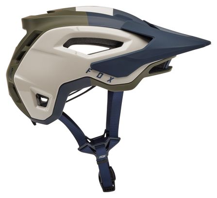 Fox Speedframe Pro Klif Helmet Green / Navy