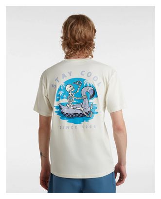 Vans Stay Cool T-Shirt Wit / Blauw