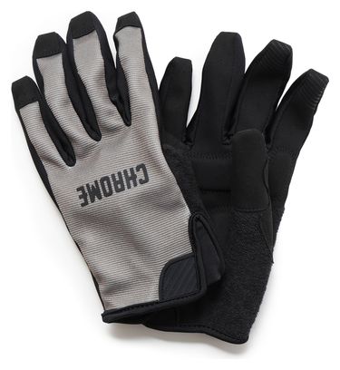 Chrome 3.0 Long Gloves, Gray