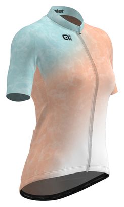 Kurzarm Trikot Women Alé Asphalt Pastel