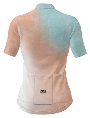 Kurzarm Trikot Women Alé Asphalt Pastel