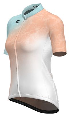 Kurzarm Trikot Women Alé Asphalt Pastel