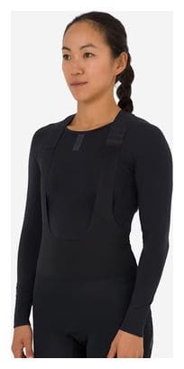 BaseLayer Camiseta de manga larga Rapha Merino Negro para mujer