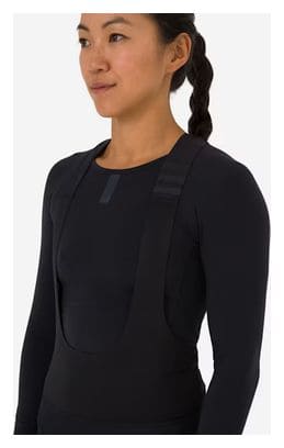 BaseLayer Camiseta de manga larga Rapha Merino Negro para mujer