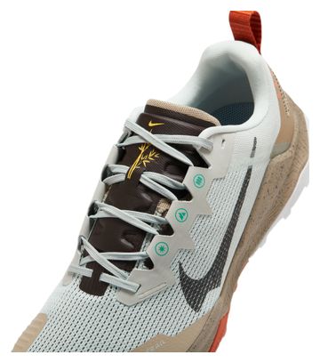 Nike Wildhorse 8 Trail Shoes Grey/Orange Men's