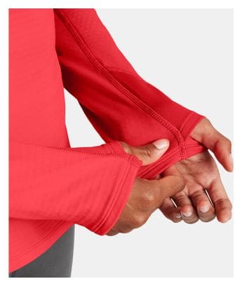 Under Armour Vanish Women's Red 1/2 Zip Thermal Top