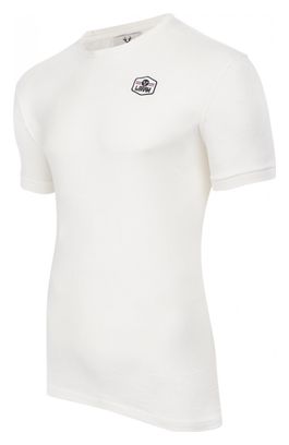 T-Shirt Manches Courtes LeBram Ecusson Marshmallow / Blanc