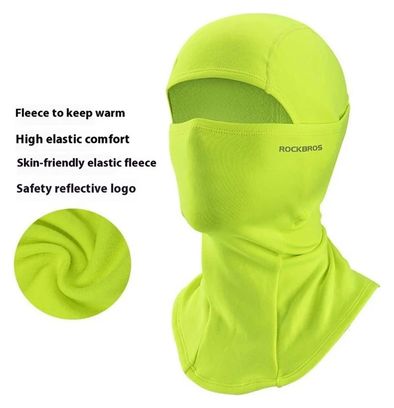 Cagoule d'Extérieur Coupe-Vent Balaclava Cache-Cou Casque vert