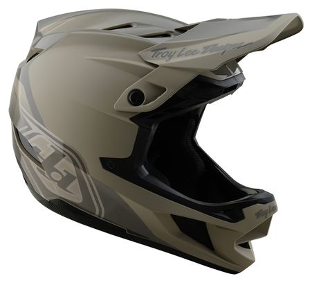 Troy Lee Designs D4 Polyacrylite Mips Green full-face helmet