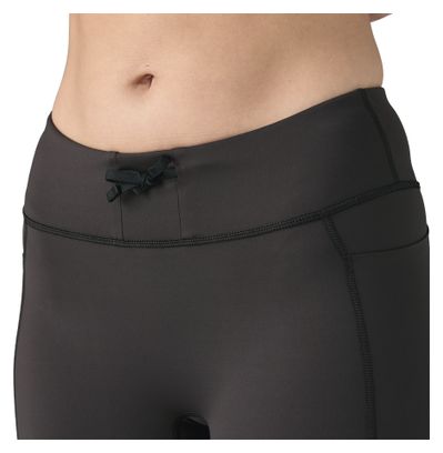 Pantalones cortos Patagonia Endless Run - 6 in. Mujer Negro