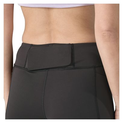 Pantalones cortos Patagonia Endless Run - 6 in. Mujer Negro