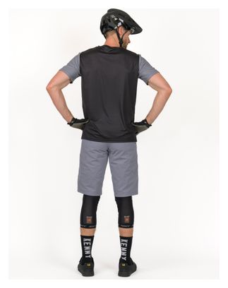 Maglia a manica corta Kenny Patrol Uomo Nero/Grigio