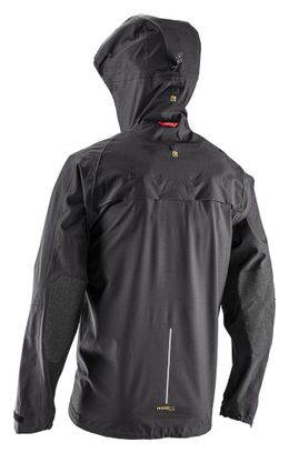 Chaqueta impermeable Leatt HydraDri 3.0 para hombre Negro