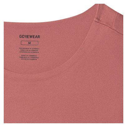 Maglietta a maniche lunghe Gore Wear Fernflow rosa unisex
