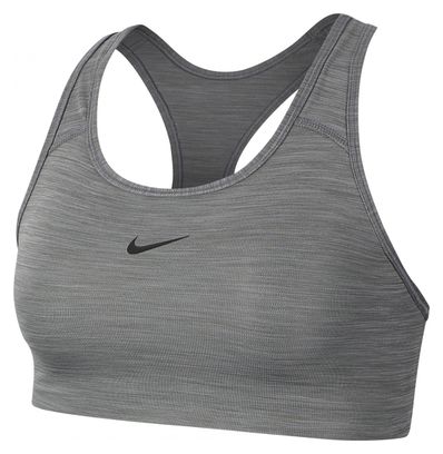 Nike Air Swoosh Sports Bra Womens Gray