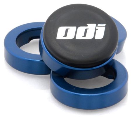 Odi Lock-On Rings Aluminium Blue