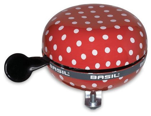 BASIL Bell POLKA Red / White  80mm