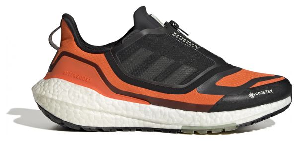 adidas running UltraBoost 22 GTX Orange Black Mens Running Shoes Alltricks