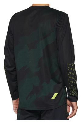 Airmatic Limited Edition 100% Long Sleeve Jersey Black / Camo
