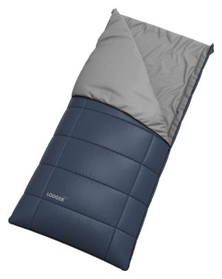 Couverture de sac de couchage d'extérieur Hannah modèle Lodger 100 droite -1°C-Bleu