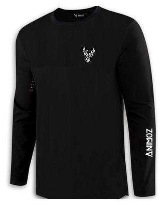 Animoz Wild Long Sleeve Jersey Black